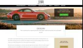 
							         Luxury Car Dealers: Tailored Finance for Dealers – JBR Capital								  
							    