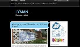 
							         Lyman Elementary School								  
							    