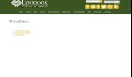 
							         Lynbrook Public Schools District | PowerSchool								  
							    