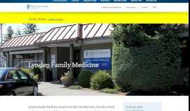 
							         Lynden Family Medicine | Family Care Network | Medical Clinics ...								  
							    