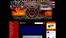 
							         LYNDHURST FIRE DEPARTMENT								  
							    