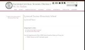 
							         Lynwood - Lynwood News - Sachem Central School District Schools								  
							    