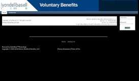
							         LyondellBasell Voluntary Benefits - BeneDetails								  
							    