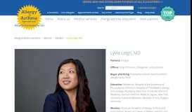 
							         Lyvia Leigh, MD – Allergy & Asthma Specialists								  
							    