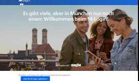 
							         M-Login | Ihr Zugang zu vielen digitalen Services in München								  
							    
