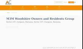 
							         M3M Woodshire, Gurgaon Owners and Residents Community | Free ...								  
							    