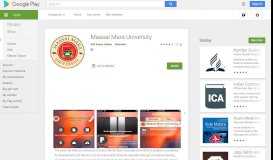
							         Maasai Mara University - Apps on Google Play								  
							    