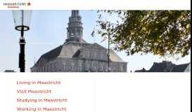 
							         Maastricht Portal - Gemeente Maastricht								  
							    