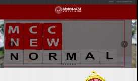 
							         Mabalacat City College								  
							    