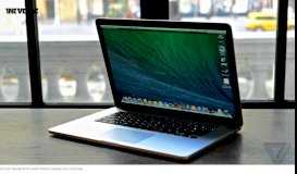 
							         MacBook Pro with Retina display review (15-inch, 2013) | The Verge								  
							    