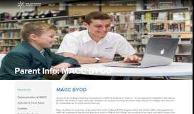 
							         MACC BYOD | Mount Annan Christian College								  
							    