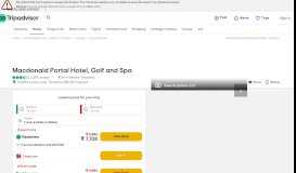 
							         MACDONALD PORTAL HOTEL, GOLF AND SPA (AU$127): 2019 ...								  
							    