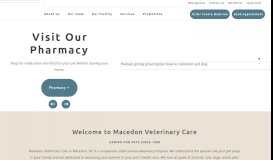 
							         Macedon Veterinary Care | Macedon Animal Hospital								  
							    