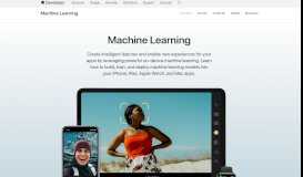 
							         Machine Learning - Apple Developer								  
							    