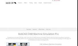 
							         Machine Simulation Software by BobCAD-CAM | BobCADCAM.co.uk								  
							    