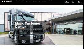 
							         Mack Trucks Customer Center								  
							    