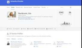 
							         Mackenzie, Isla – Similar Profiles — Discovery - the University of ...								  
							    