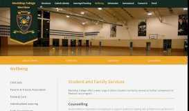 
							         MacKillop College Student and Family Services								  
							    