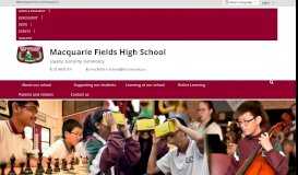 
							         Macquarie Fields High School: High schools								  
							    