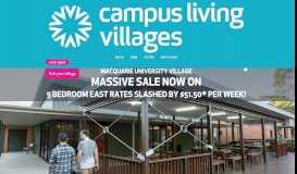 
							         Macquarie University Village – Sydney | My Student Village								  
							    