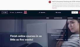 
							         MACU: Life-Transforming Associates, Bachelor's & Master's Programs								  
							    