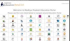 
							         Madhya Pradesh Education Portal								  
							    