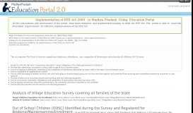 
							         Madhya Pradesh State Education Portal - RTE Act-2009								  
							    