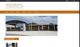 
							         Madison High School / Homepage - Neisd								  
							    