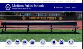 
							         Madison Public Schools: Home								  
							    