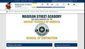 
							         Madison Street Academy - Marion County Public Schools								  
							    
