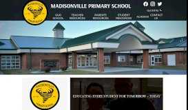 
							         Madisonville Primary School - Monroe County Schools								  
							    