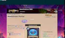 
							         Maelstrom Portal | Hearthstone: Heroes of Warcraft Wiki | FANDOM ...								  
							    