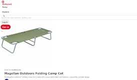 
							         Magellan Outdoors Folding Camp Cot | Academy | Jenny | Camping ...								  
							    