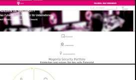 
							         Magenta Security - Deutsche Telekom								  
							    