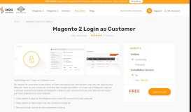 
							         Magento 2 Login as Customer - BSS Commerce								  
							    