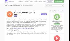 
							         Magento 2 Single Sign On App - UVdesk Helpdesk								  
							    