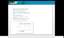 
							         Magic Mail Server: Login Page - CityWest								  
							    