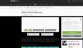 
							         Magic Portal Opening by DCAudioDesign | AudioJungle								  
							    
