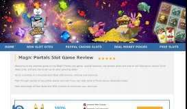 
							         Magic Portals Slot Review & Free Play | SlotSpinners								  
							    