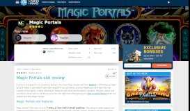 
							         Magic Portals slot review - play here and get a casino bonus								  
							    