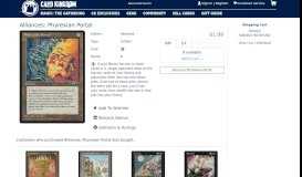 
							         Magic The Gathering Cards | Alliances | Phyrexian Portal |								  
							    