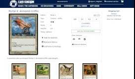 
							         Magic The Gathering Cards | Portal II | Armored Griffin | - Card Kingdom								  
							    