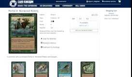 
							         Magic The Gathering Cards | Portal II | Norwood Riders | - Card Kingdom								  
							    