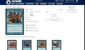 
							         Magic The Gathering Cards | Portal II | Talas Warrior | - Card Kingdom								  
							    