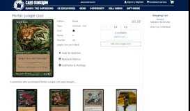
							         Magic The Gathering Cards | Portal | Jungle Lion | - Card Kingdom								  
							    