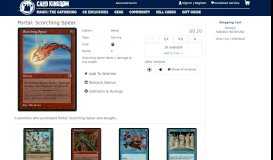
							         Magic The Gathering Cards | Portal | Scorching Spear | - Card Kingdom								  
							    