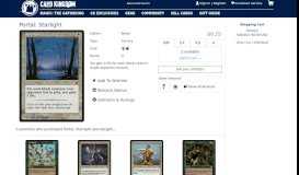 
							         Magic The Gathering Cards | Portal | Starlight | - Card Kingdom								  
							    