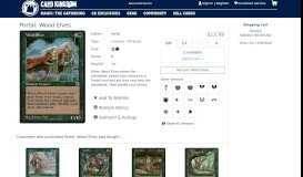 
							         Magic The Gathering Cards | Portal | Wood Elves | - Card Kingdom								  
							    