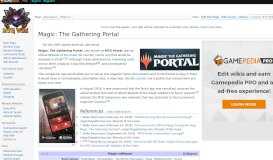 
							         Magic: The Gathering Portal - MTG Wiki								  
							    
