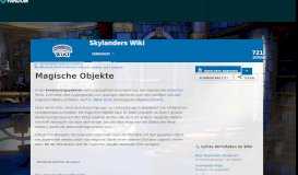 
							         Magische Objekte | Skylanders Wiki | FANDOM powered by Wikia								  
							    